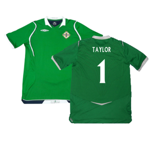 Northern Ireland 2008-09 Home Shirt (Excellent) (Taylor 1)_0