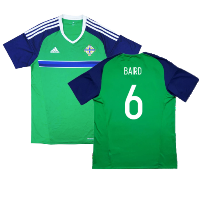 Northern Ireland 2016-17 Home Shirt (S) (Good) (Baird 6)