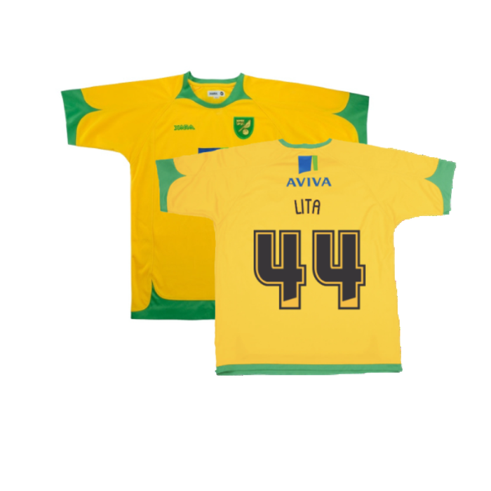 Norwich 2008-2010 Home Shirt (Good) (Lita 44)