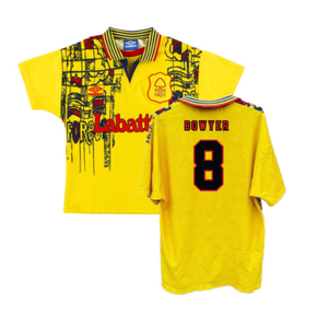 Nottingham Forest 1995-97 Away Shirt (XXL) (Excellent) (Bowyer 8)_0