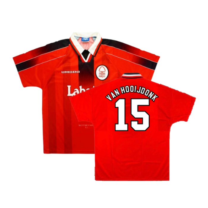 Nottingham Forest 1997-1999 Home Shirt (Excellent) (Van Hooijdonk 15)