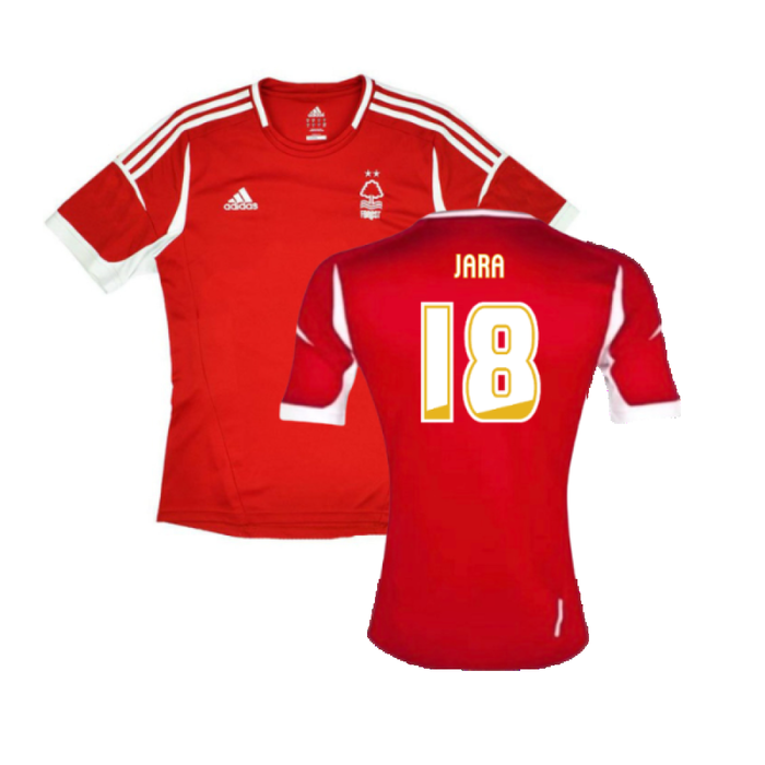 Nottingham Forest 2013-14 Home Shirt (XXL) (Very Good) (Jara 18)