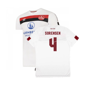 Nurnberg 2019-20 Away Shirt (S) (Mint) (Sorensen 4)_0