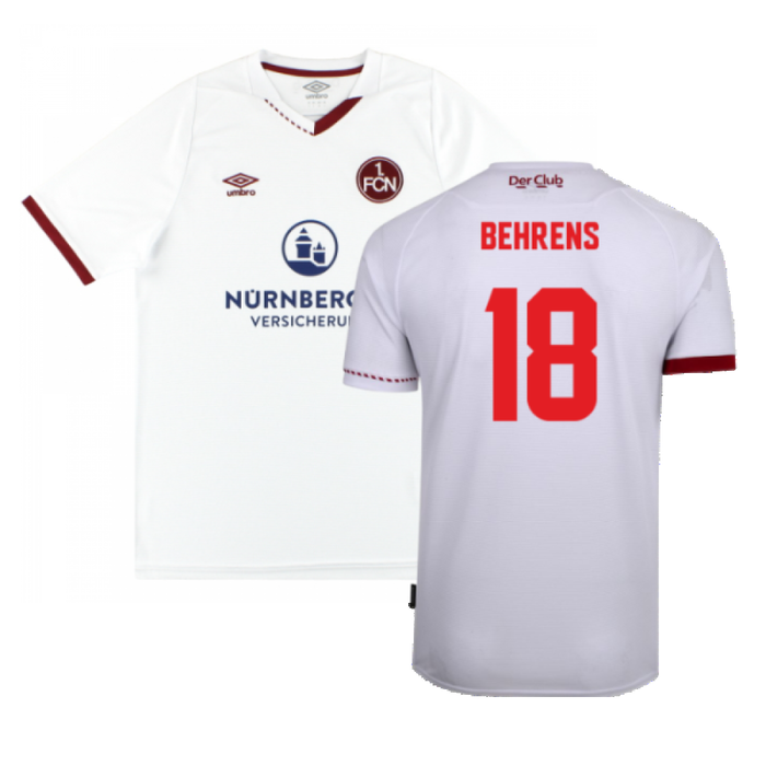 Nurnberg 2020-21 Away Shirt (XL) (Excellent) (Behrens 18)