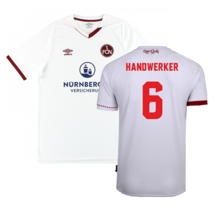 Nurnberg 2020-21 Away Shirt (L) (Mint) (Handwerker 6)