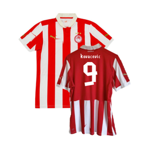 Olympiacos 2012-13 Home Shirt (Excellent) (Kovacevic 9)_0