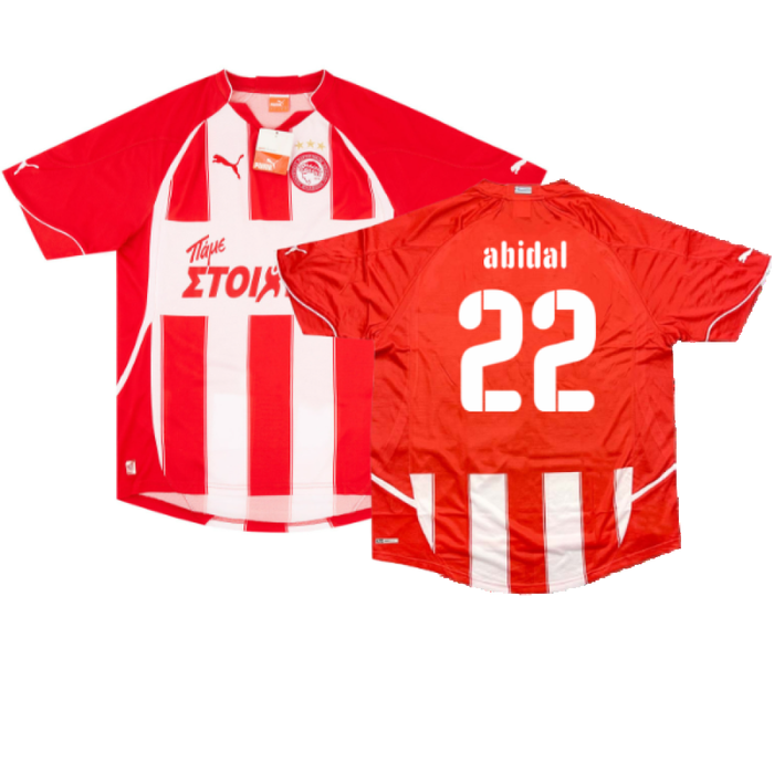 Olympiakos 2010-11 Home Shirt (M) (Good) (Abidal 22)