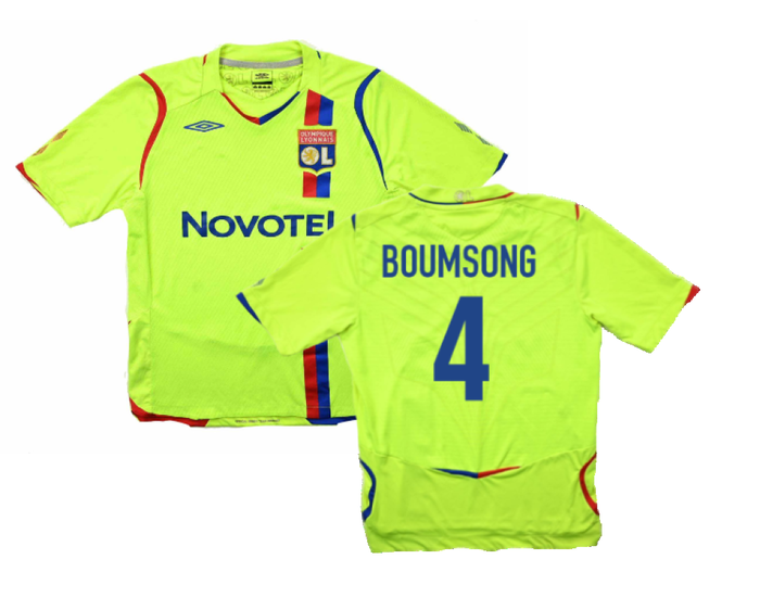 Olympique Lyon 2008-09 Third Shirt (S) (Boumsong 4) (Fair)