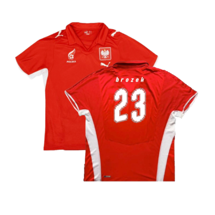 Poland 2008-09 Away Shirt (M) (Good) (Brozek 23)