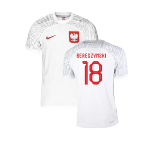 Poland 2022-23 Home Shirt (XLB (7-8y)) (Excellent) (Bereszynski 18)_0