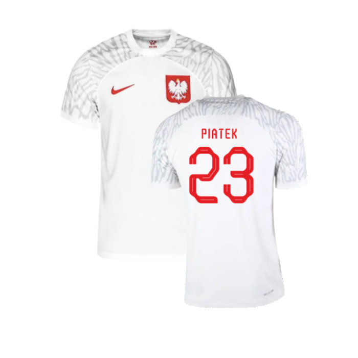 Poland 2022-23 Home Shirt (XLB (7-8y)) (Excellent) (Piatek 23)