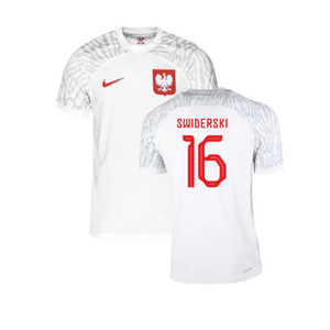 Poland 2022-23 Home Shirt (XLB (7-8y)) (Excellent) (Swiderski 16)_0