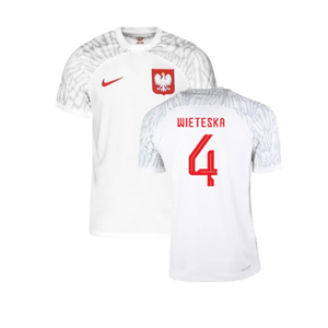 Poland 2022-23 Home Shirt (XLB (7-8y)) (Excellent) (Wieteska 4)_0