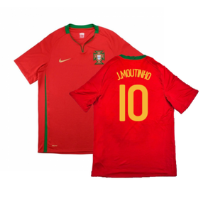 Portugal 2008-10 Home Shirt (M) (Very Good) (J.Moutinho 10)_0