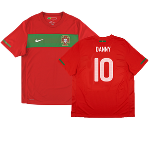 Portugal 2010-11 Home Shirt (XL) (Excellent) (Danny 10)_0