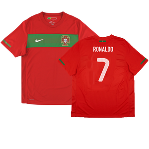 Portugal 2010-11 Home Shirt (XL) (Excellent) (Ronaldo 7)_0