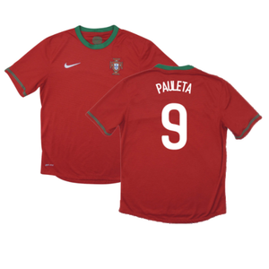 Portugal 2012-13 Home Shirt (M) (Good) (Pauleta 9)_0