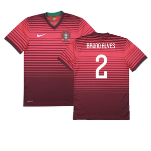 Portugal 2014-15 Home Shirt (XL) (Good) (Bruno Alves 2)_0