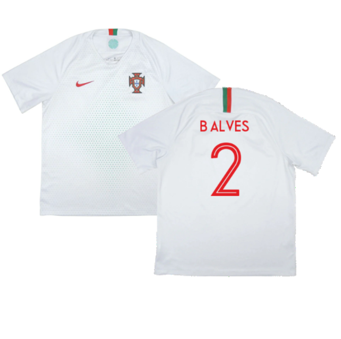 Portugal 2018-19 Away Shirt (L) (B Alves 2) (Good)