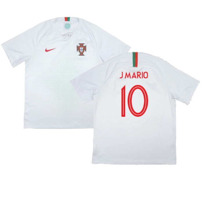 Portugal 2018-19 Away Shirt (L) (J Mario 10) (Good)