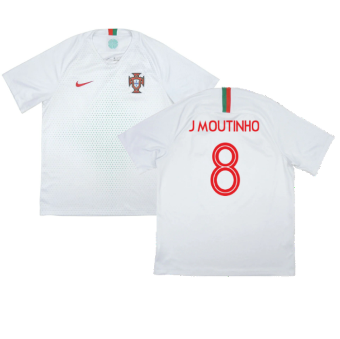 Portugal 2018-19 Away Shirt (L) (J Moutinho 8) (Good)