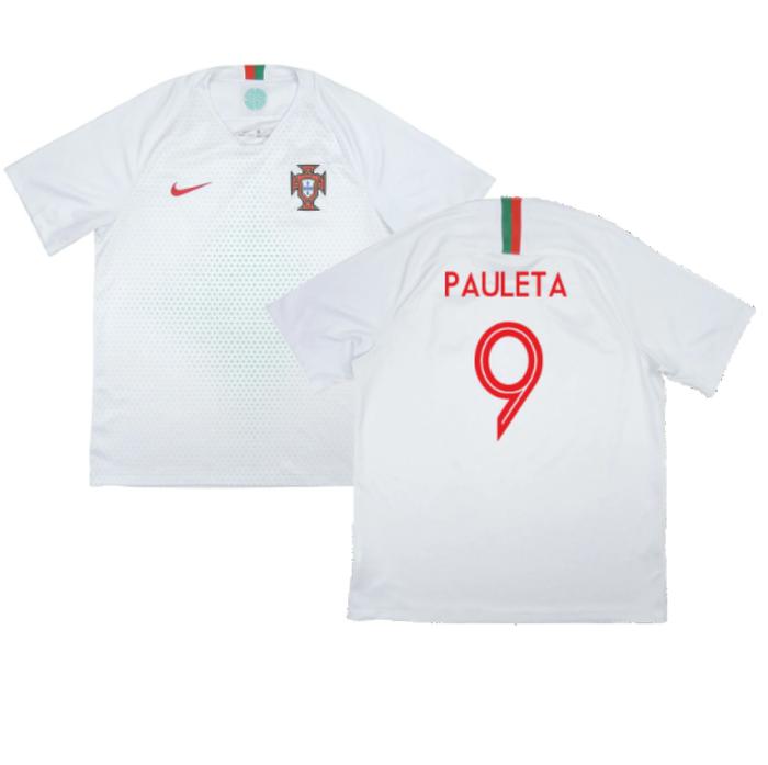 Portugal 2018-19 Away Shirt (L) (Pauleta 9) (Good)