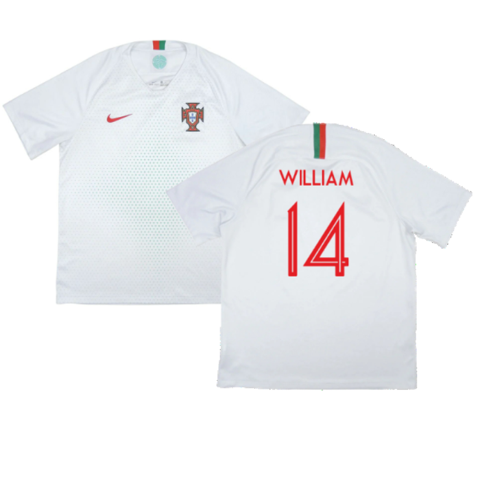 Portugal 2018-19 Away Shirt (L) (William 14) (Good)
