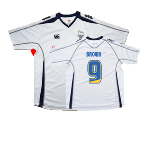 Preston North End 2009-10 Home Shirt (Very Good) (Brown 9)_0