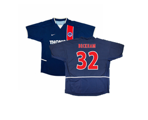 PSG 2002-03 Home Shirt (Very Good) (BECKHAM 32)_0