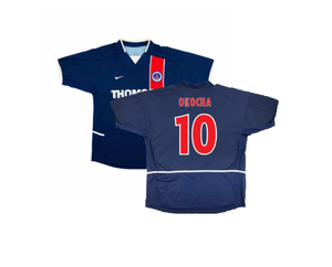 PSG 2002-03 Home Shirt (Very Good) (Okocha 10)_0