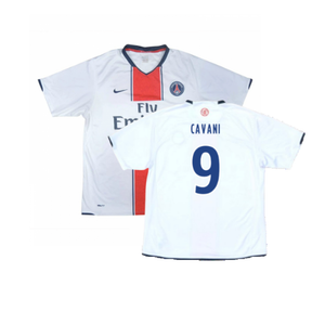 PSG 2007-08 Away Shirt (L) (Fair) (Cavani 9)_0