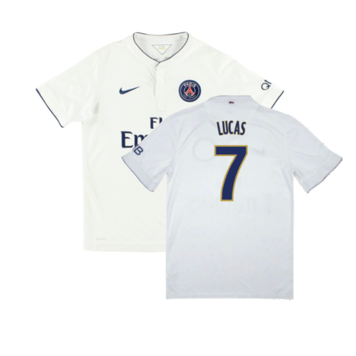 PSG 2014-15 Away Shirt (Excellent) (Lucas 7)