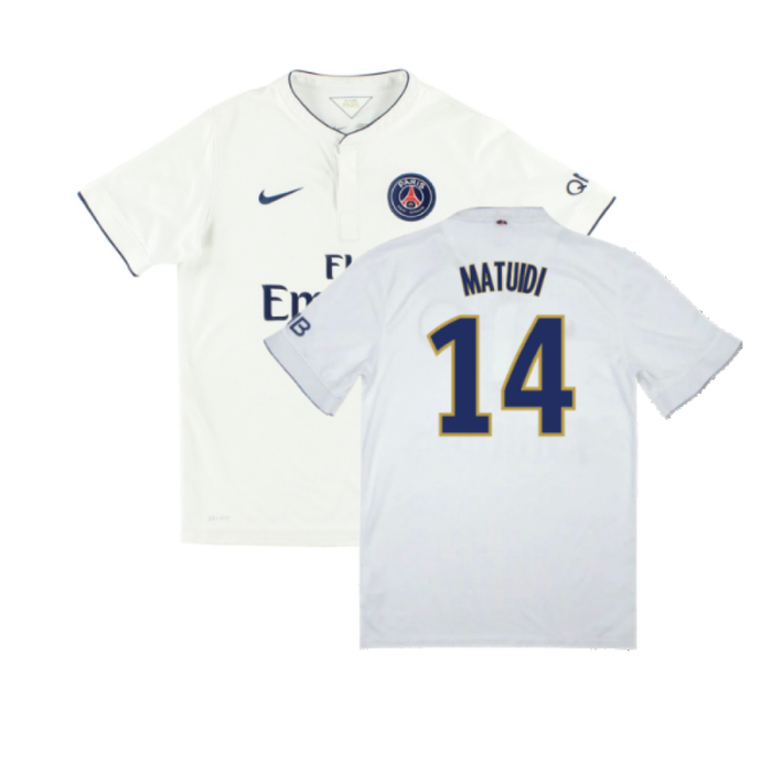 PSG 2014-15 Away Shirt (Excellent) (Matuidi 14)