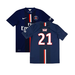 PSG 2014-15 Home Shirt (L) (Good) (Digne 21)_0