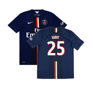 PSG 2014-15 Home Shirt (L) (Good) (Rabiot 25)_0