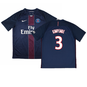 PSG 2016-17 Home Shirt (S) (Very Good) (Kimpembe 3)_0