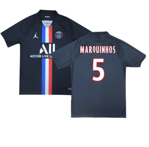 PSG 2019-20 Fourth Shirt (S) (MARQUINHOS 5) (BNWT)_0