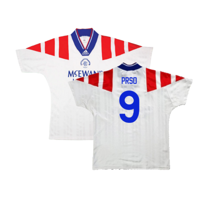 Rangers 1992-93 Away Shirt (Very Good) (PRSO 9)