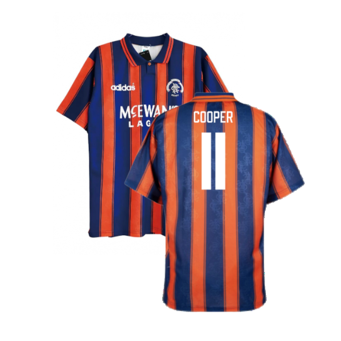 Rangers 1993-94 Away Shirt (L) (Very Good) (COOPER 11)