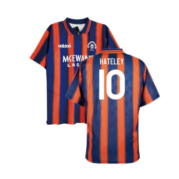 Rangers 1993-94 Away Shirt (L) (Very Good) (Hateley 10)