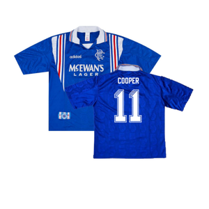 Rangers 1996-97 Home Shirt (XL) (Very Good) (COOPER 11)_0