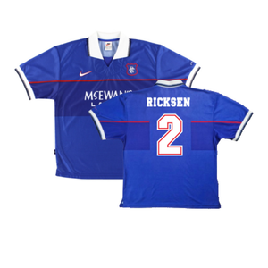 Rangers 1997-99 Home Shirt (XL Boys) (Excellent) (RICKSEN 2)_0