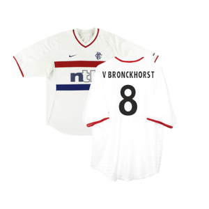 Rangers 2000-01 Away Shirt (XL Boys) (Good) (V Bronckhorst 8)_0