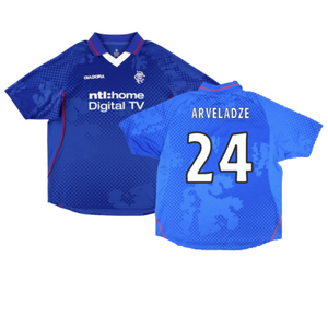 Rangers 2002-2003 Home Shirt (XXL) (Excellent) (Arveladze 24)_0