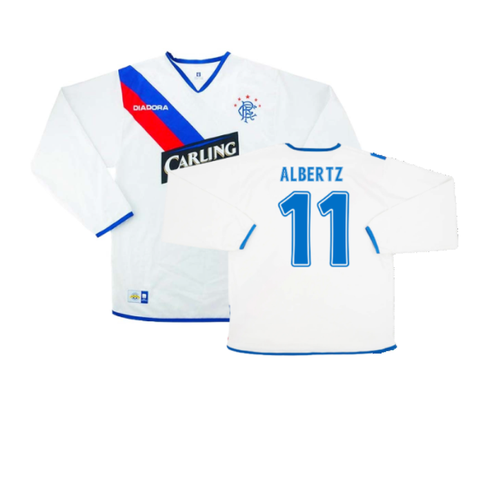 Rangers 2004-05 Away L/S (XXL) (Excellent) (ALBERTZ 11)