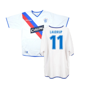 Rangers 2004-05 Away Shirt (L) (Very Good) (LAUDRUP 11)_0