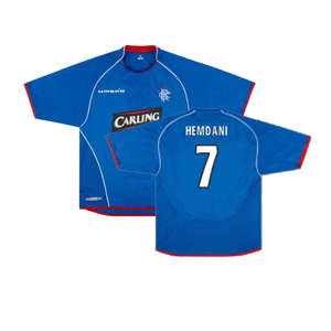 Rangers 2005-06 Home Shirt (Very Good) (Hemdani 7)_0