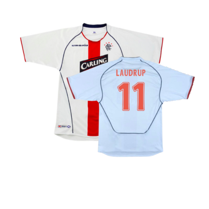 Rangers 2005-2006 Away Shirt (Excellent) (LAUDRUP 11)