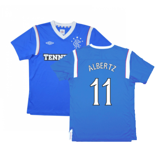 Rangers 2011-12 Home Shirt (M) (Excellent) (Albertz 11)