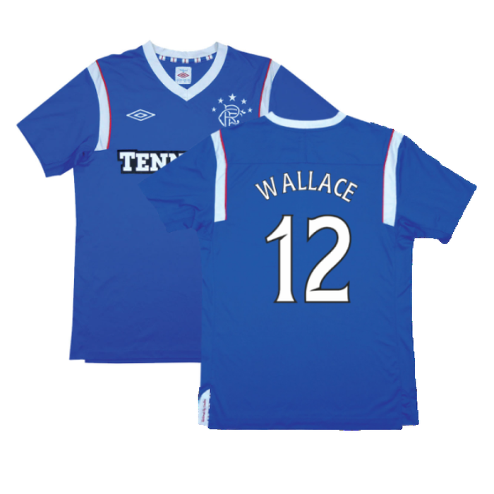 Rangers 2011-12 Home Shirt (Very Good) (Wallace 12)